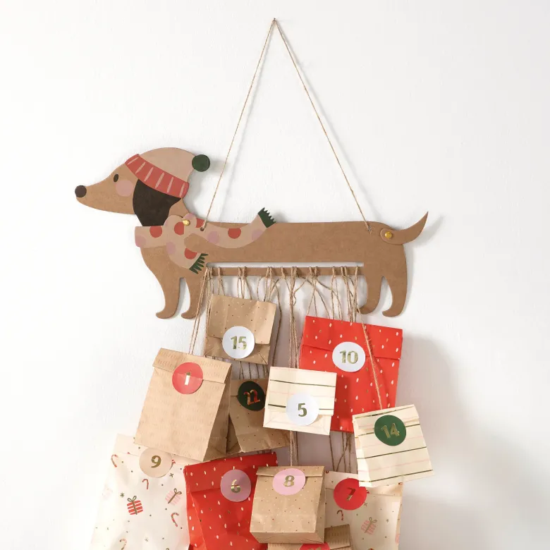 Adventskalender "Sausage Dog", 54-tlg.