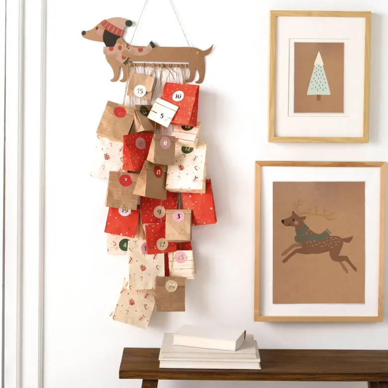 Adventskalender "Sausage Dog", 54-tlg.