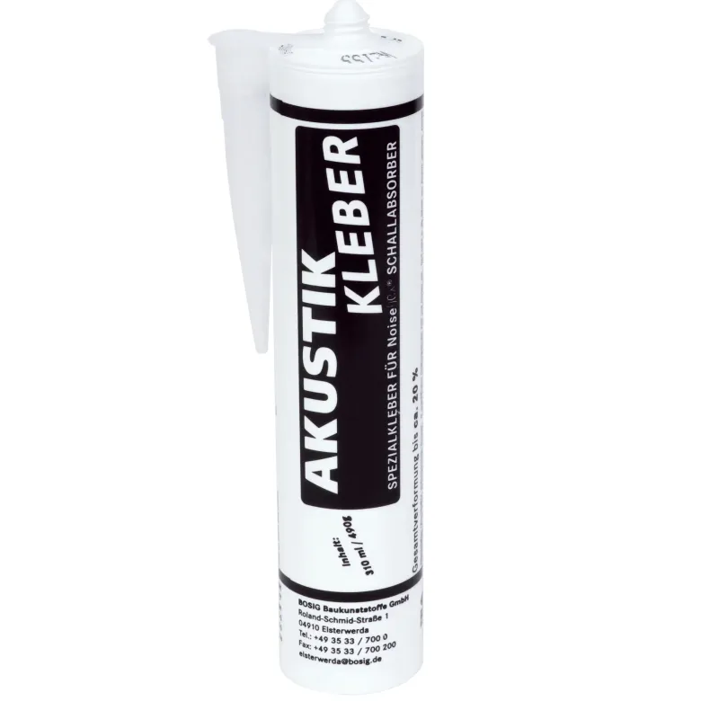 Akustik-Kleber, weiß, 490 g