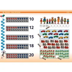 Arbeitsheft "Abacolino - Abaco 20 tricolor", 24 Seiten