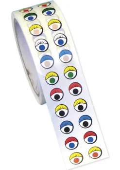 Augen-Sticker, Rolle mit 2.000 Stück