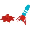 Backpulver-Rakete, 8 cm lang