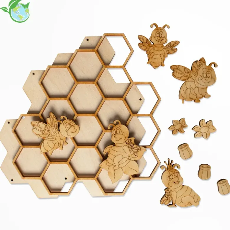 Bastelset "Bienen-Mobile", 7-tlg.