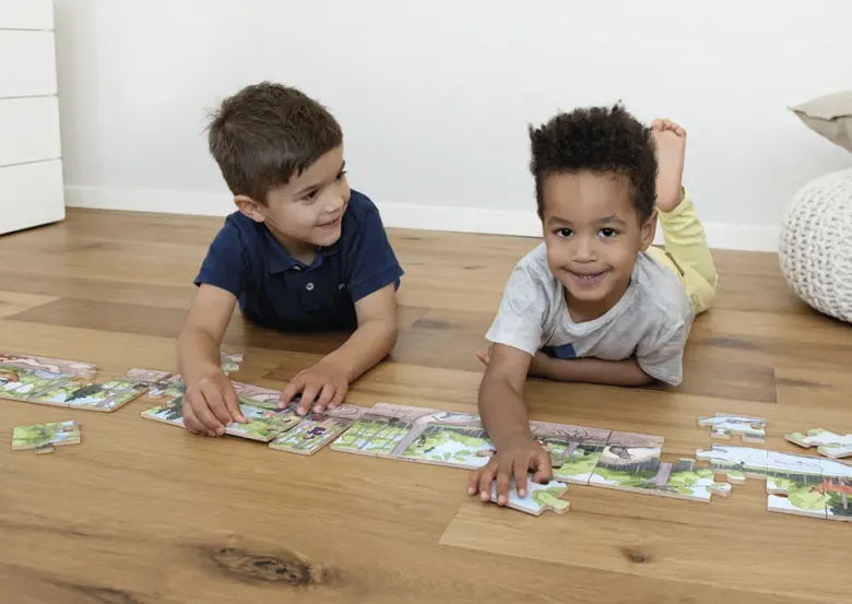 beleduc Boden-Puzzle "Wald entdecken", 40-tlg.