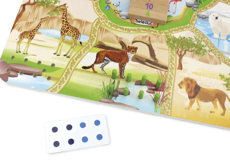 beleduc Lernspiel "Joe's Zoo", 96-tlg.