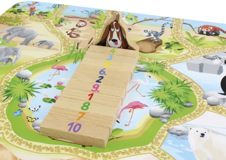 beleduc Lernspiel "Joe's Zoo", 96-tlg.