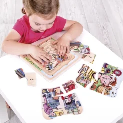 beleduc Schichten-Puzzle 