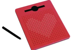 beleduc Schreib- und Zeichentafel S, magnetisch, mit Stift, 21,5x17,5 cm