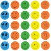 Belobigungs-Aufkleber, 210 Stück, Gesichter bunt