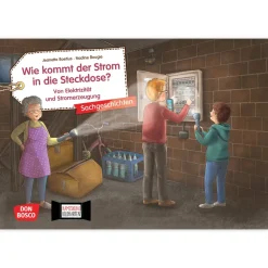 Bildergeschichten-Karten "Wie kommt der Strom in die Steckdose?", 15-tlg.