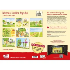 Bildergeschichten-Karten "Wie wir Schmetterling und Biene in unseren Garten locken", 12-tlg.