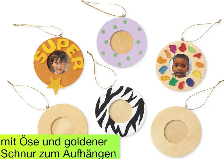 Bilderrahmen aus Holz, 12 Stück