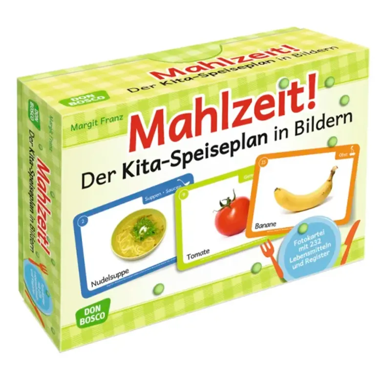 Bildkarten "Mahlzeit! Der Kita-Speiseplan in Bildern", 245-tlg.