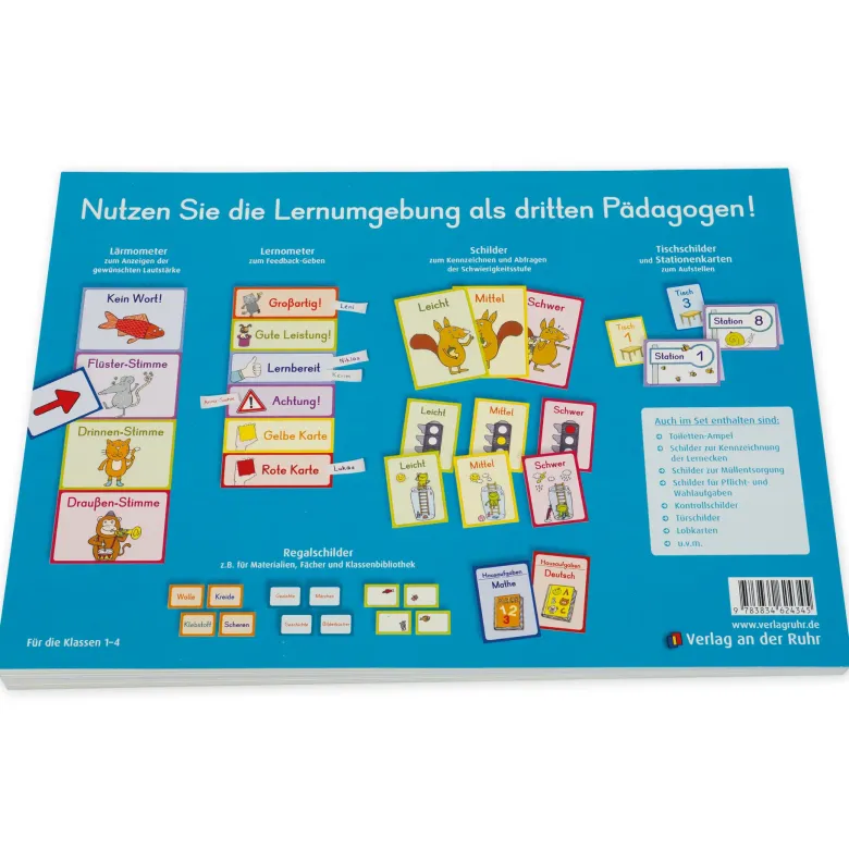 Bildkarten/Schilder "Mein Klassenraum perfekt organisiert", 160-tlg.