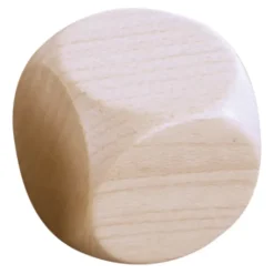Blanko-Holzwürfel, 25 mm, 10 Stück im Beutel