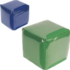 Blanko-Würfel mit Einstecktaschen einfarbig, 15 cm