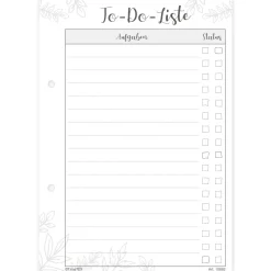 Block To-Do-Liste A5, 50 Blatt