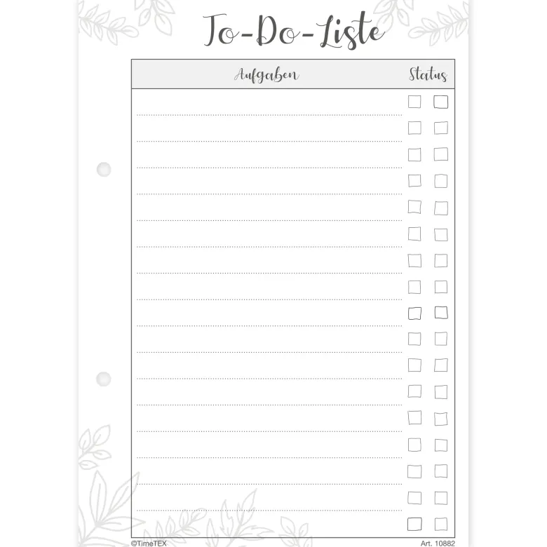 Block To-Do-Liste A5, 50 Blatt