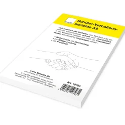 Block Verhaltensberichte A5, 50 Blatt mit Durchschlag