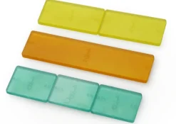 Bruchrechen-Streifen, linear, 24 cm, 51 Teile