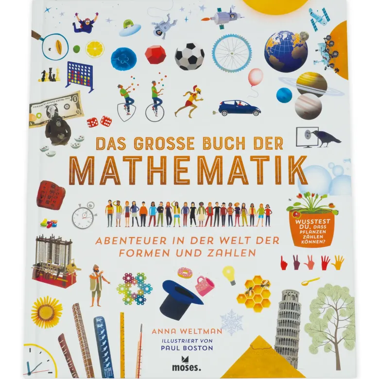Buch "Das große Buch der Mathematik - Abenteuer in der Welt der Formen und Zahlen", 96 Seiten