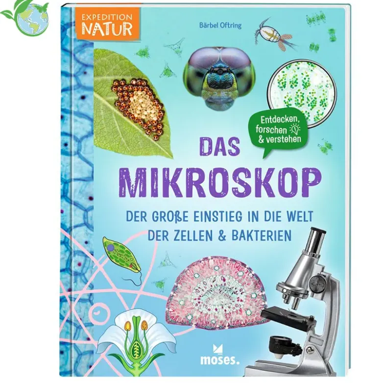 Buch "Das Mikroskop. Der große Einstieg in die Welt der Zellen & Bakterien", 95 Seiten