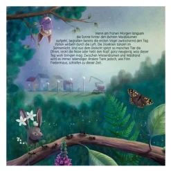 Buch "Finn Fledermaus und das Blenden in der Nacht", 48 Seiten