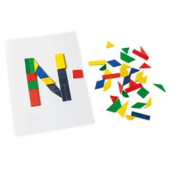 Buchstaben-Lernspiel „ABC“, mit Vorlagekarten