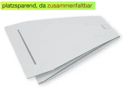 Buchständer aus Pappe, flach