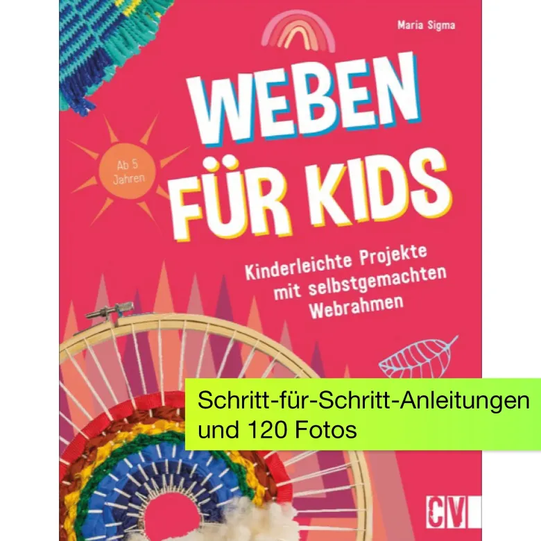 Buch "Weben für Kids", 80 Seiten