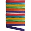Bunte Holzspatel, 18x150 mm, 100 Stück