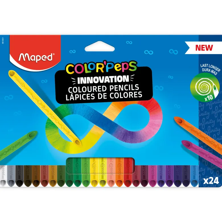 Buntstifte COLOR'PEPS Infinity, 24 Stück