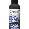 Creall Window Colour Kontur Blei/schwarz, 80 ml