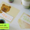Deko-Band Reispapier 10 cm, selbstklebend + beschriftbar, 10m