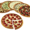 Demo-Bruchrechen-Kreise "Pizza", 200 mm ø, magnetisch, 24-tlg.