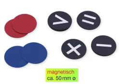 Demo-Wendeplättchen magnetisch, 125-tlg. im Koffer