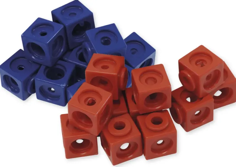 DICK-System Set Steckwürfel, 1,7 cm, 100 Stück im Polybeutel