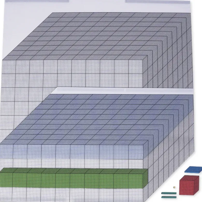 Dienes Demo-Visualisierungssatz 1 Million, magnetisch, 7-tlg.