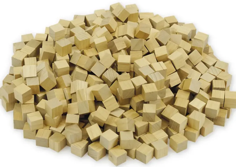Dienes Dezimal-Einer-Würfel, aus Holz, 500 Stück