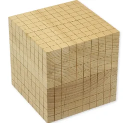 Dienes Dezimal-Tausender-Würfel, aus Holz, 1 Stück