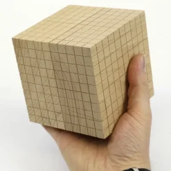Dienes Dezimal-Tausender-Würfel, aus Holz, 1 Stück
