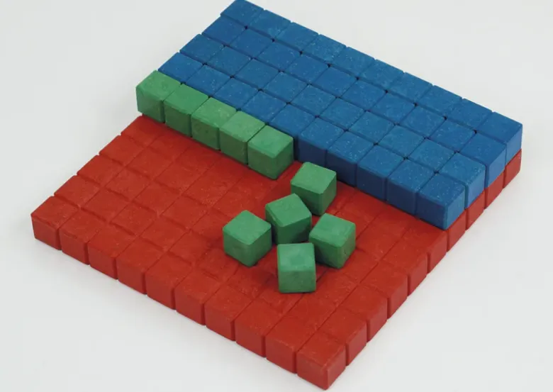 Dienes Grundsortiment Montessori, 121-tlg., RE-Wood "Montessori Premium"