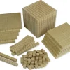 Dienes-Sortiment 121-tlg., aus Holz, Zahlenraum 1.000