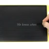 Digitale Schiefertafel SDZ "A4-S", schwarzes Display, 3-geteilte Schreibzeile