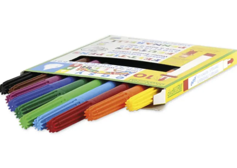 easy Fasermaler 4 mm, 10 Farben
