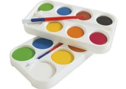 efa color Farbkasten, 8 Farben, 44 mm ø