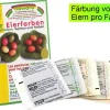 Eier-Färbefarben nawaro, 5-tlg.