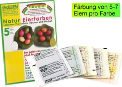 Eier-Färbefarben nawaro, 5-tlg.