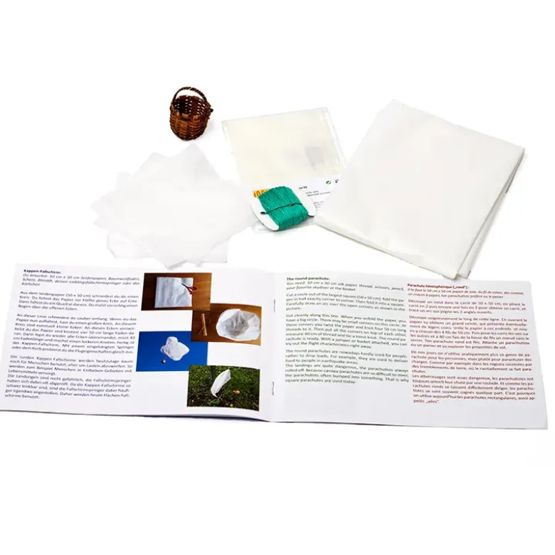 Experimentier-Set "Fallschirme", 13-tlg.