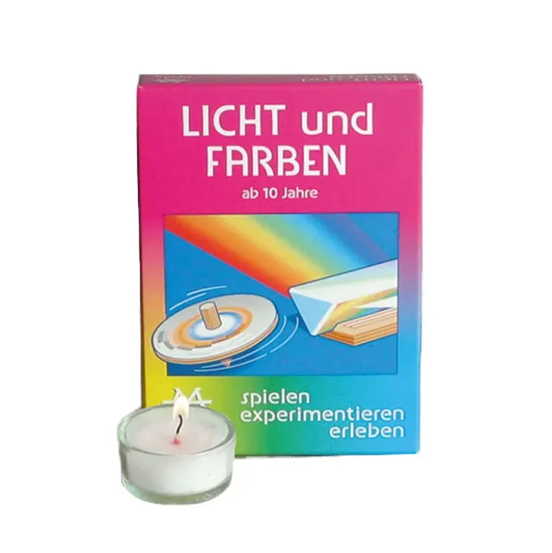Experimentier-Set "Licht und Farben", 58-tlg.